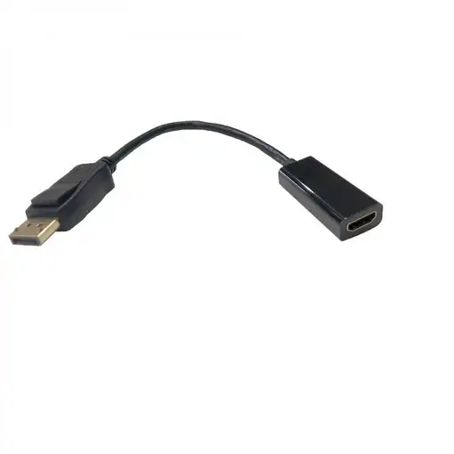 3GO ADPHDMI adaptador de cable de vídeo 0,15 m DisplayPort HDMI Negro