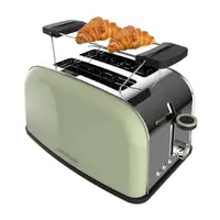 Cecotec Toastin' time 850 7 2 rebanada(s) 850 W Verde Cecotec Toastin' time 850 7 2 rebanada(s) 850 W Verde