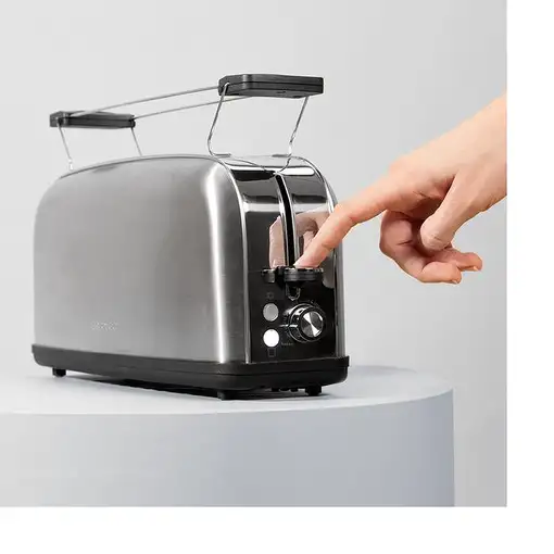 Cecotec Tostador vertical Tostador vertical Toastin` time 850 Inox Long