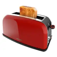 Cecotec Tostador vertical Tostador vertical Toastin` time 850 Red Long Lite