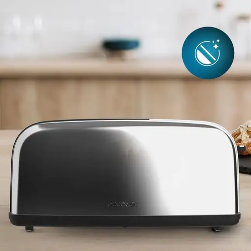 Cecotec Tostador vertical Tostador vertical Toastin` time 850 Inox Long Lite
