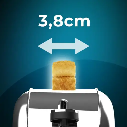 Cecotec Tostador vertical Tostador vertical Toastin` time 850 Inox Long Lite