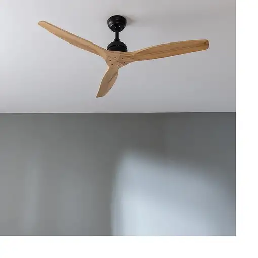 Cecotec Ventilador de techo sin luz EnergySilence Aero 5270 Black&LightWood