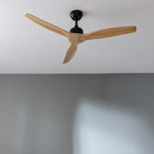 Cecotec Ventilador de techo sin luz EnergySilence Aero 5270 Black&LightWood