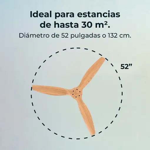 Ventiladores techo Madera CECOTEC