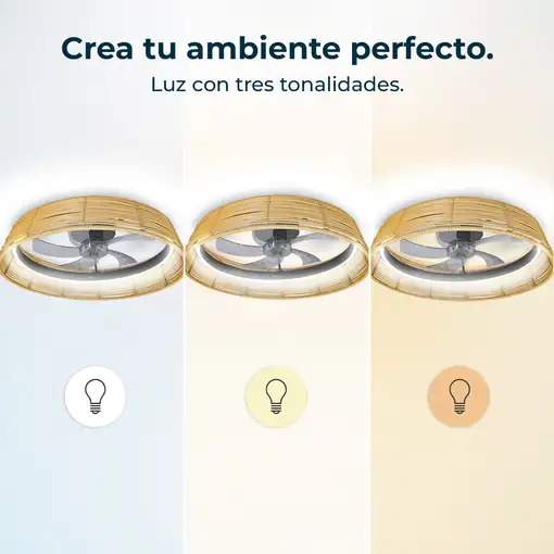 Ventiladores techo Oro CECOTEC