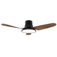 Cecotec Ventilador de techo con luz EnergySilence Aero 5200 Light DarkWood