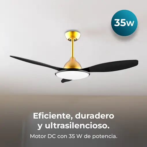 Ventiladores techo Negro CECOTEC