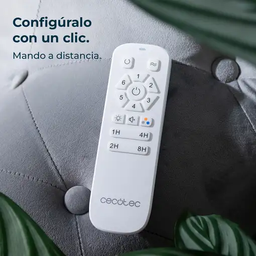 Cecotec Ventilador de techo con luz EnergySilence Aero 5275 WhiteWood Cecotec