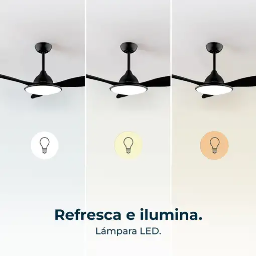 Ventiladores techo Negro CECOTEC