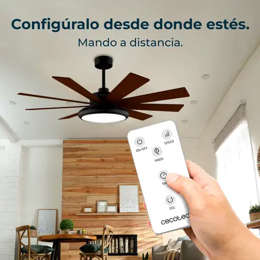 Cecotec Ventilador de techo con luz EnergySilence Aero 7000 Light Pro Cecotec