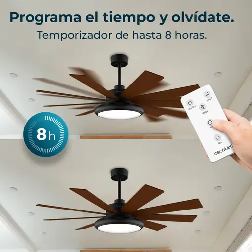 Cecotec Ventilador de techo con luz EnergySilence Aero 7000 Light Pro Cecotec