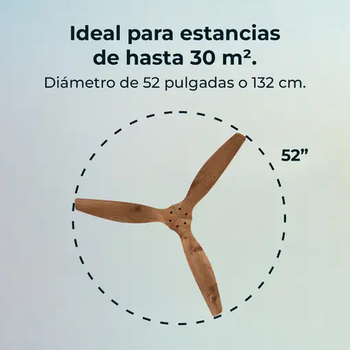 Ventiladores techo Madera CECOTEC