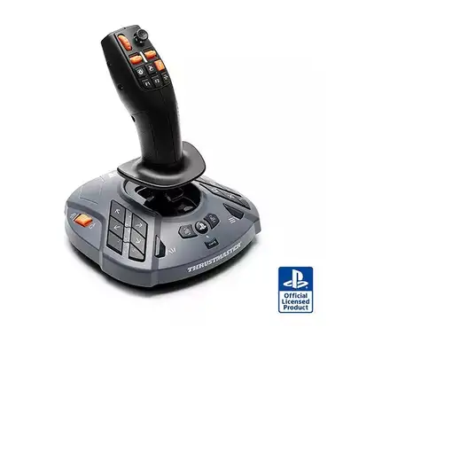 Thrustmaster SimTask FarmStick Negro USB Palanca de vuelo Analógico/Digital