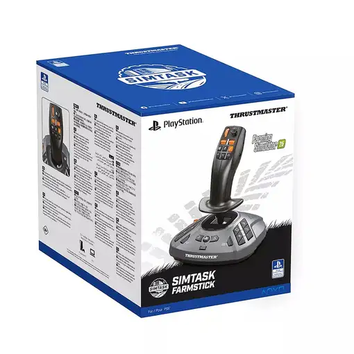 Thrustmaster SimTask FarmStick Negro USB Palanca de vuelo Analógico/Digital