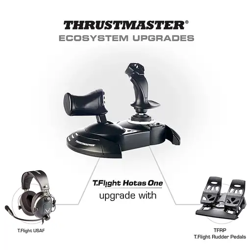 Thrustmaster T.Flight Hotas ONE Negro USB Simulador de Vuelo PC, Xbox One