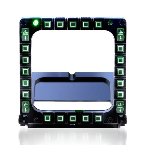 Thrustmaster MFD Cougar Pack Negro USB Palanca de mando PC