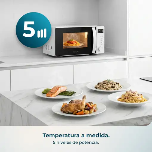Cecotec Proclean 5105 Blanco Microondas combinado Encimera 20 L