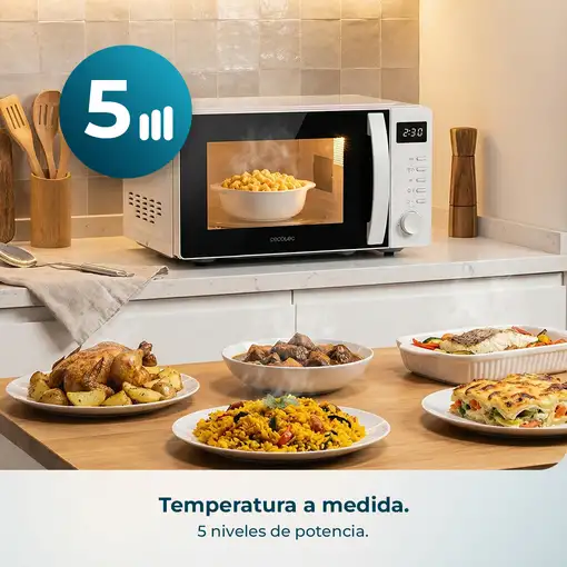 Cecotec Proclean 5005 Blanco Solo microondas Encimera 20 L 700 W