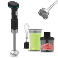 Cecotec BlendGo Hand Scratchless Batidora de inmersión 180 W Negro, Acero inoxidab Cecotec BlendGo Hand Scratchless Batidora de inmersión 180 W Negro, Acero inoxidab