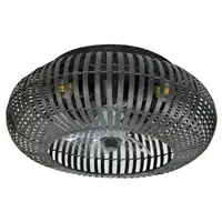 Cecotec Ventilador de techo con luz EnergySilence LampAero 600 Natural DarkWood