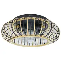 Cecotec Ventilador de techo con luz EnergySilence LampAero 600 Natural Wood