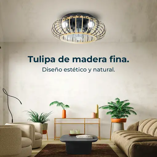 Ventiladores techo Negro CECOTEC