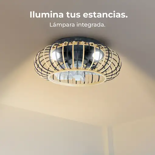 Ventiladores techo Negro CECOTEC
