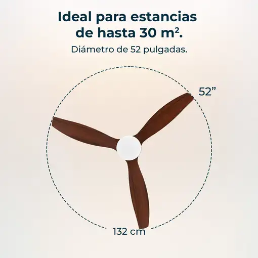 Ventiladores techo Negro CECOTEC