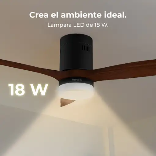 Ventiladores techo Negro CECOTEC