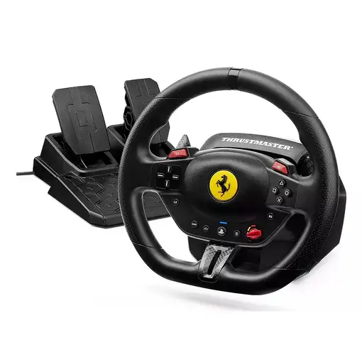 Thrustmaster T98-P FERRARI 296 GTB Negro USB Volante + Pedales PC