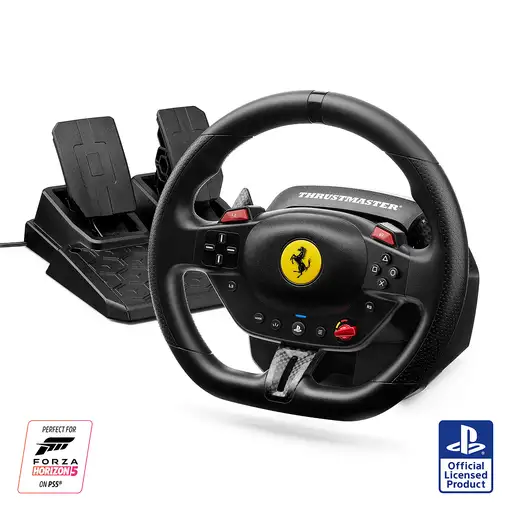 Thrustmaster T98-P FERRARI 296 GTB Negro USB Volante + Pedales PC