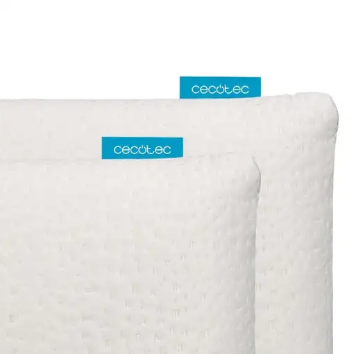 Almohada viscoélastica 70 cm, Flow PureAdapt CECOTEC, pack 2 uds