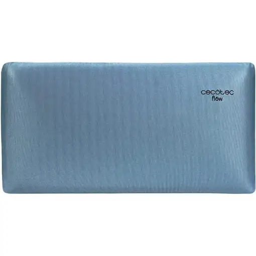 Almohada viscoélastica 150 cm, azul, Flow Luxury CECOTEC