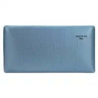 Almohada viscoélastica 90 cm, azul, Flow Luxury CECOTEC