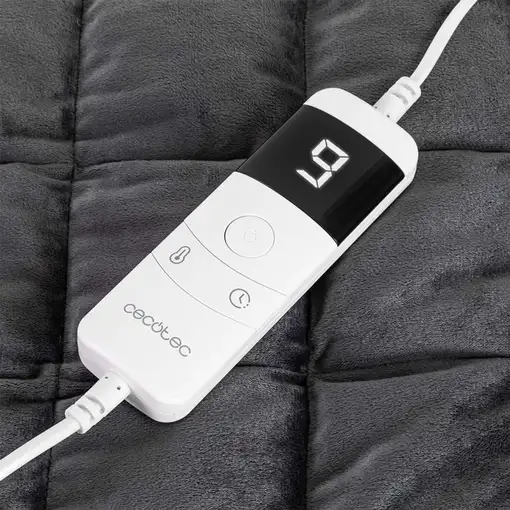 Almohadilla eléctrica 110 W, 30x60cm, HeatConfort 4000 ThermalPad Weighted CECOTEC