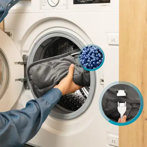 Almohadilla eléctrica 110 W, 30x60cm, HeatConfort 4000 ThermalPad Weighted CECOTEC