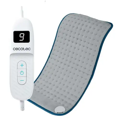 Almohadilla eléctrica 100 W, 30x60cm, HeatConfort 6000 ThermalPad Weighted CECOTEC