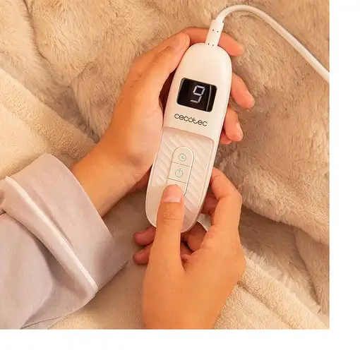 Almohadilla eléctrica 100 W, 30x60cm, HeatConfort 6000 ThermalPad Weighted CECOTEC