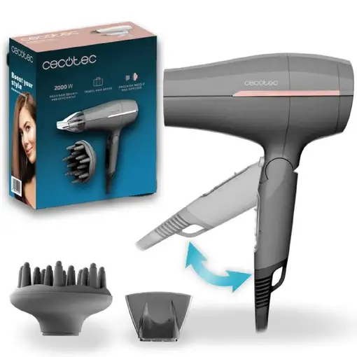 Secador de pelo gris A01_EU01_107921 CECOTEC