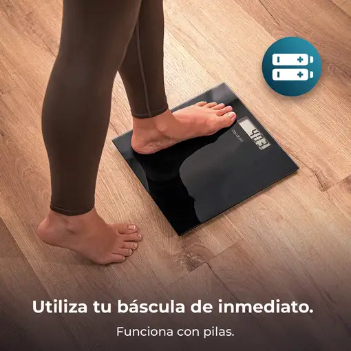 Cecotec Surface Precision Plaza Negro Báscula personal electrónica