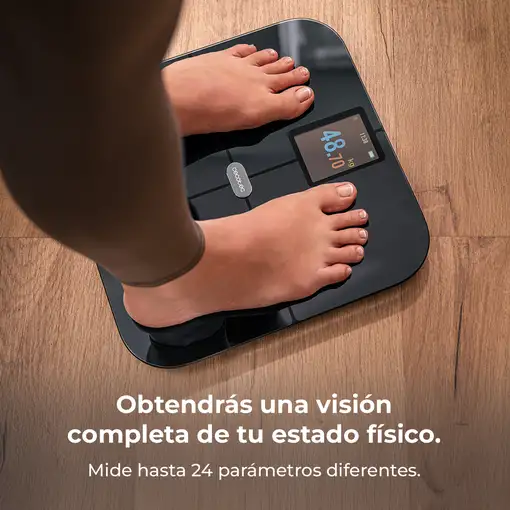 Cecotec Surface Precision HealthySmart Plaza Negro Báscula personal electrónica