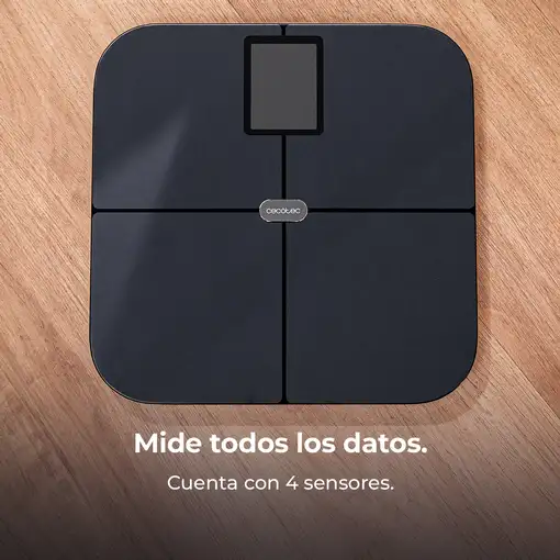 Cecotec Surface Precision HealthySmart Plaza Negro Báscula personal electrónica