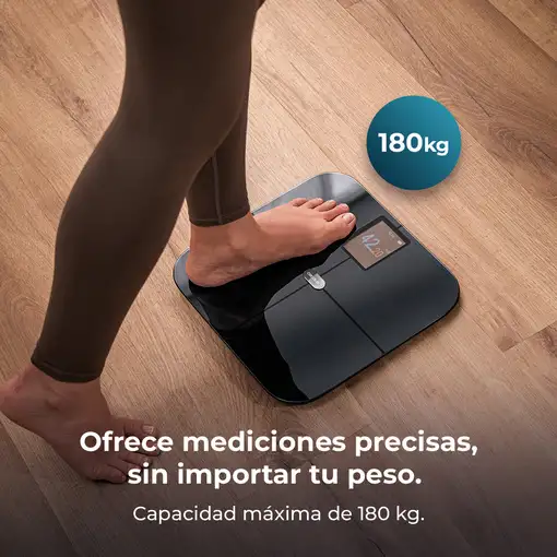 Cecotec Surface Precision HealthySmart Plaza Negro Báscula personal electrónica
