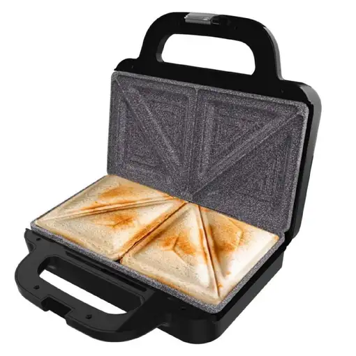 Cecotec Rock'nToast Deep Classic sandwichera 100 W Negro