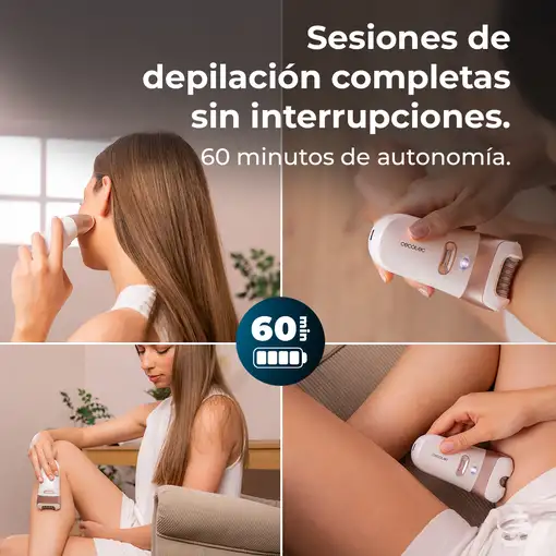 Cecotec SkinCare Depil-Action 6000 60 pinzas Bronce, Blanco