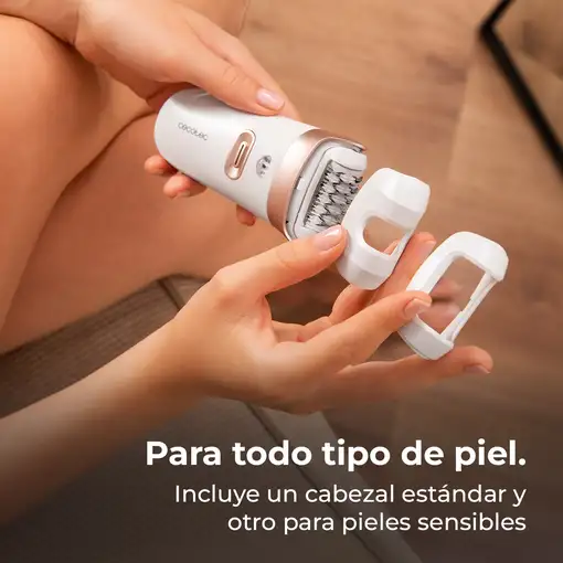 Cecotec SkinCare Depil-Action 6000 60 pinzas Bronce, Blanco