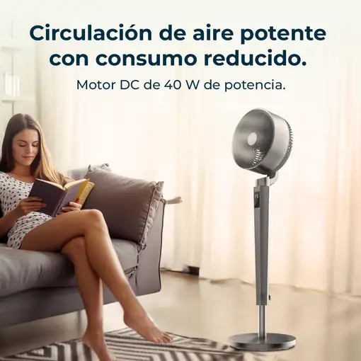 Ventiladores pie/suelo Negro CECOTEC