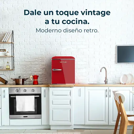 Cecotec Bolero CoolMarket TT Origin frigorífico Independiente 45 L Rojo