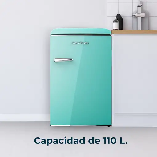 Frigoríficos dos puertas Independiente 110 L Verde 02750 CECOTEC